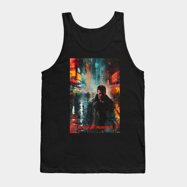 Blade Runner Tank Top by NeonOverdrive